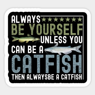 funny catfish Sticker